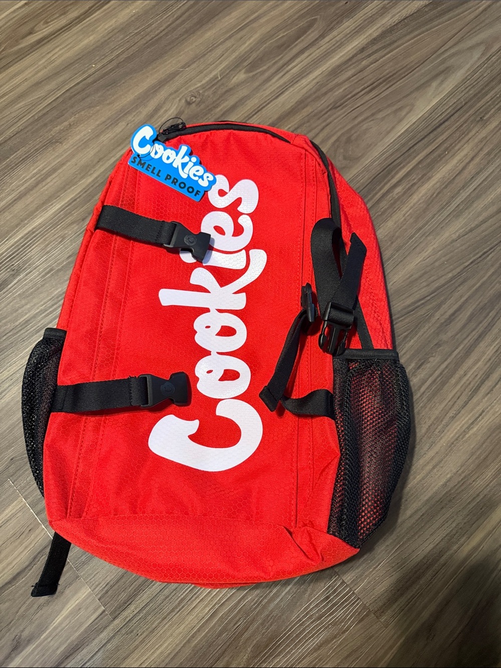 COOKIES RIPSTOP NYLON BACKPACK (RED )